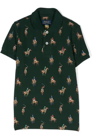Ralph Lauren Poloshirt mit grafischem Print