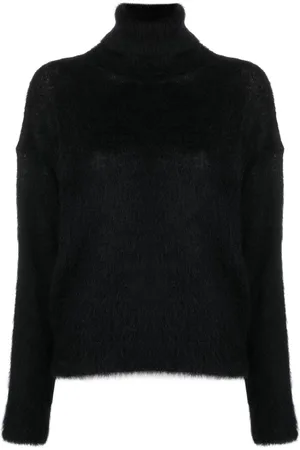 Saint Laurent Gestrickter Rollkragenpullover
