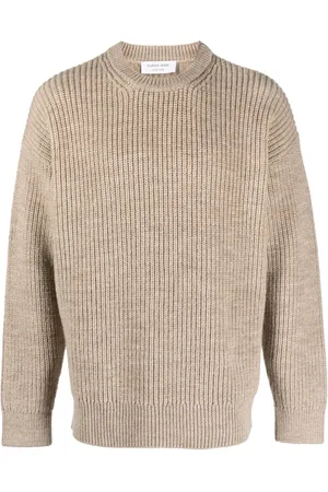 Marine Serre Gerippter Strickpullover