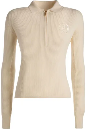 Bally Gerippter Pullover mit Logo