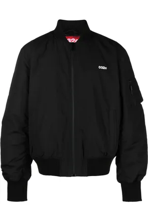 032c Bomberjacke mit Logo-Print
