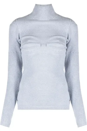 Sinéad O’Dwyer Gerippter Pullover mit Stehkragen