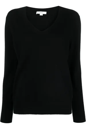 Vince Kaschmirpullover mit V-Ausschnitt