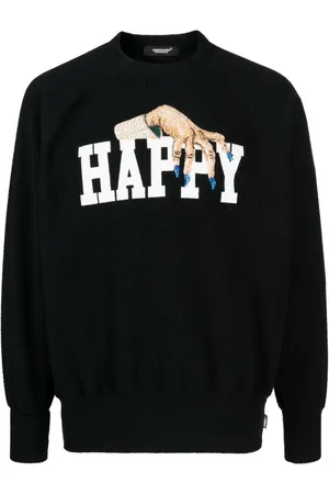 UNDERCOVER Fleece-Sweatshirt mit Zierperlen