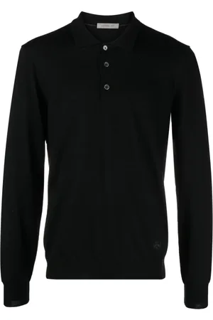 corneliani Polo-Pullover aus Schurwolle