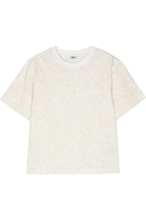 GCDS T-Shirt mit Monogramm-Print