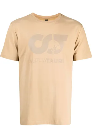 ALPHA T-Shirt mit Logo-Print