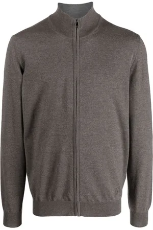 corneliani Cardigan mit Logo-Stickerei