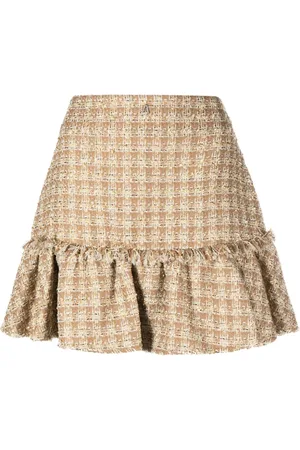 Twin-Set Bouclé-Rock in A-Linie
