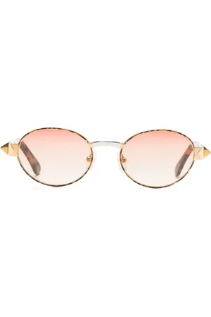 Gianfranco Ferré Runde Sonnenbrille