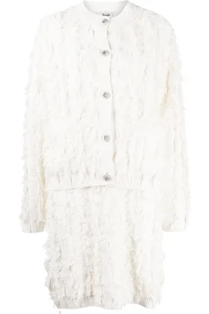 B+AB Cardigan mit Knöpfen