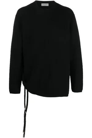 YOHJI YAMAMOTO Gerippter Pullover mit geflochtenem Detail
