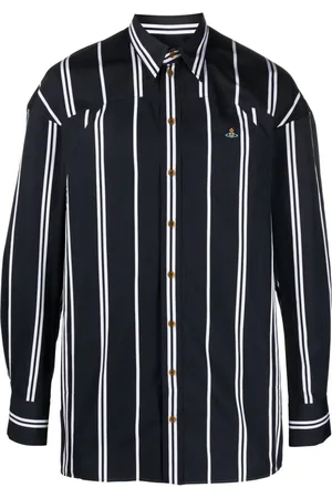 Vivienne Westwood Gestreiftes Hemd mit Logo