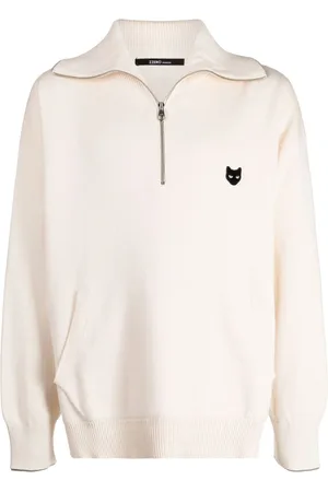 SONGZIO Trace Panther Pullover mit Reißverschluss