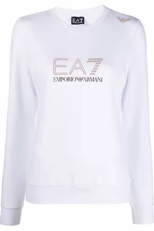 EA7 Langarmshirt mit Nieten