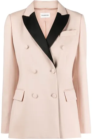 P.A.R.O.S.H. Blazer mit Kontrastrevers