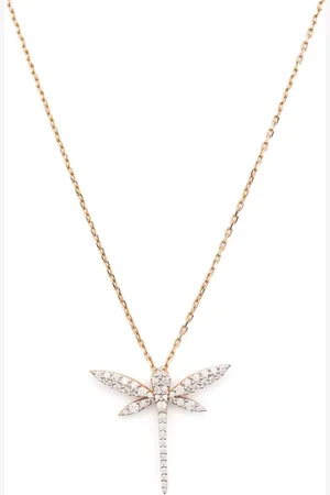 ANAPSARA 18kt Gelbgoldhalskette mit Diamanten