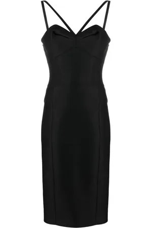 VERSACE Neckholder-Midikleid