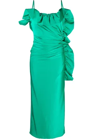 P.A.R.O.S.H. Gerafftes Maxikleid