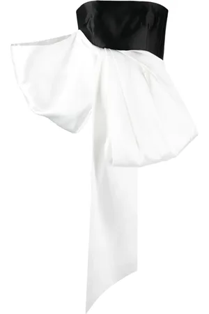 Solace Satin-Top mit Schnürung