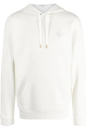Casablanca Hoodie mit Logo-Applikation