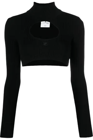 Courrèges Pullover mit Logo-Stickerei