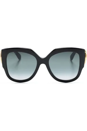 Gucci Sonnenbrille mit rundem Gestell