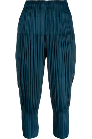 PLEATS PLEASE ISSEY MIYAKE Plissierte Cropped-Hose