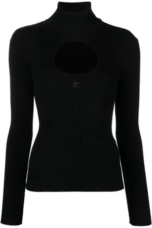 Courrèges Pullover mit Logo-Stickerei