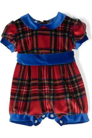 JESURUM BABY Strampler mit Schottenkaro