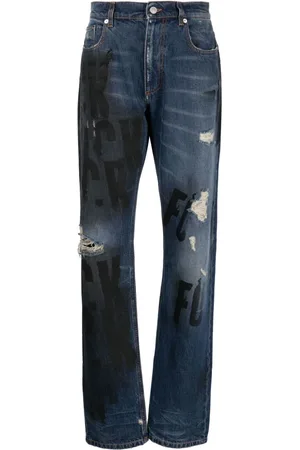 1017 ALYX 9SM Gerade Jeans im Distressed-Look