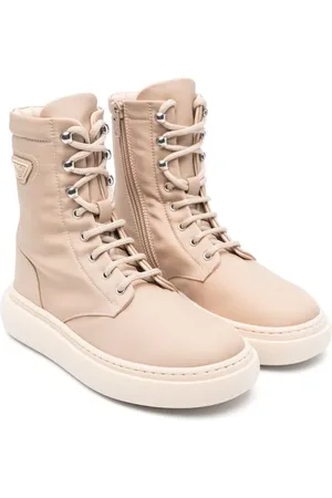 Emporio Armani Stiefel mit Logo-Schild