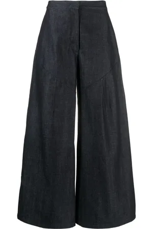 Jil Sander Cropped-Hose mit weitem Bein