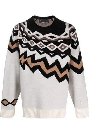 Neil Barrett Pullover mit Intarsienmuster