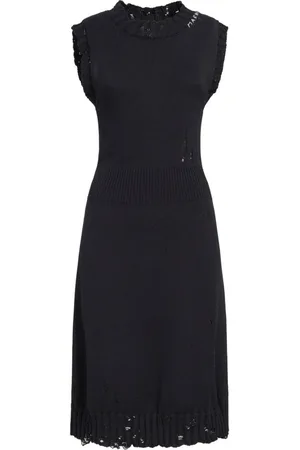 Marni Gestreiftes Strickkleid