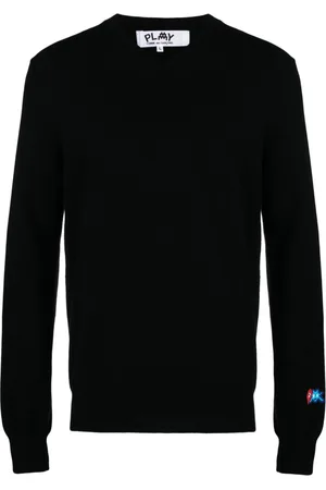 Comme des Garçons Pullover mit Logo-Patch