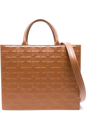 Elisabetta Franchi Großer Shopper mit Monogramm