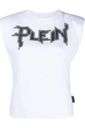 Philipp Plein Tanktop mit Logo-Verzierung