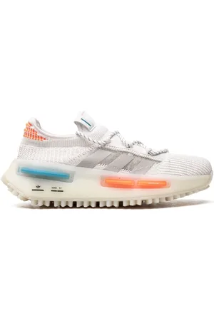 adidas NMD_S1 Footwear White/Blue/Orange Sneakers
