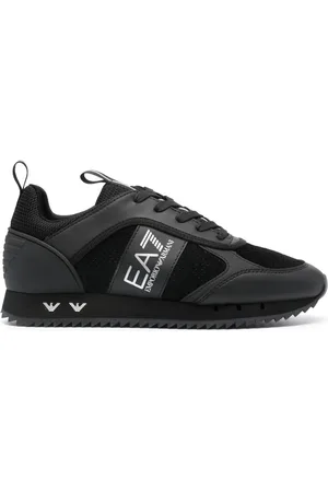 EA7 Sneakers mit Logo-Print