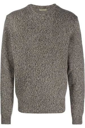 corneliani Melierter Pullover mit Rundhalsausschnitt