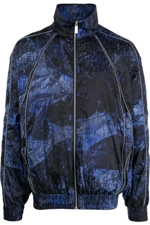 OFF-WHITE Windbreaker aus Logo-Jacquard