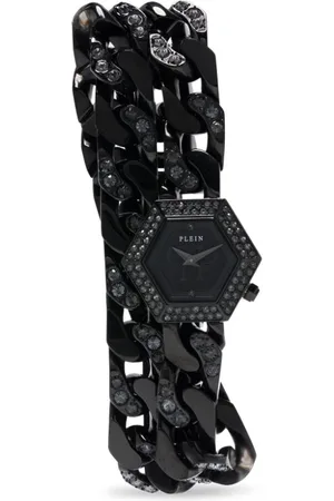 Philipp Plein The Hexagon Groumette Armbanduhr 28mm