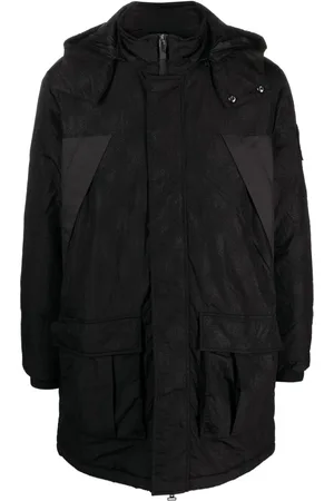EA7 Kapuzenjacke mit Logo-Patch