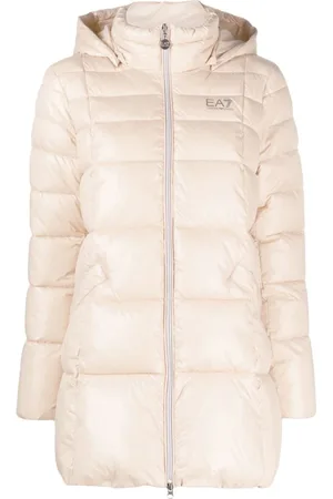 EA7 Kapuzenjacke mit Logo-Print