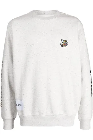 Izzue Sweatshirt mit Bienen-Patch