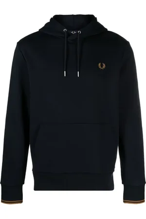 Fred Perry Hoodie mit Kordelzug