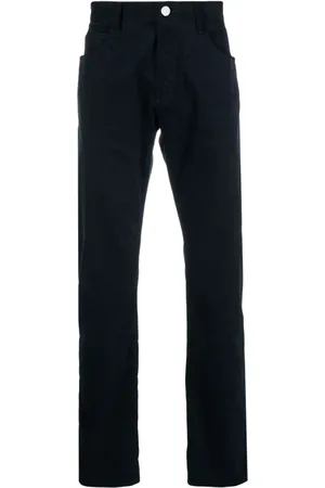 Giorgio Armani Halbhohe Straight-Leg-Jeans
