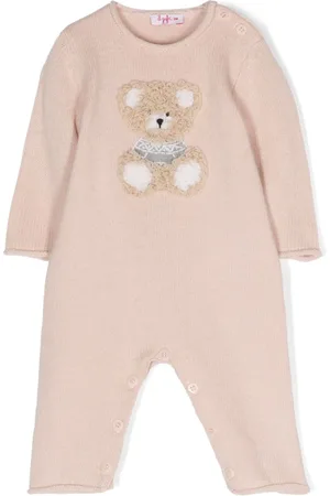 Il gufo Strampler mit Teddy aus Fleece