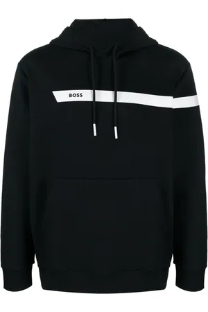 HUGO BOSS Hoodie mit Logo-Print